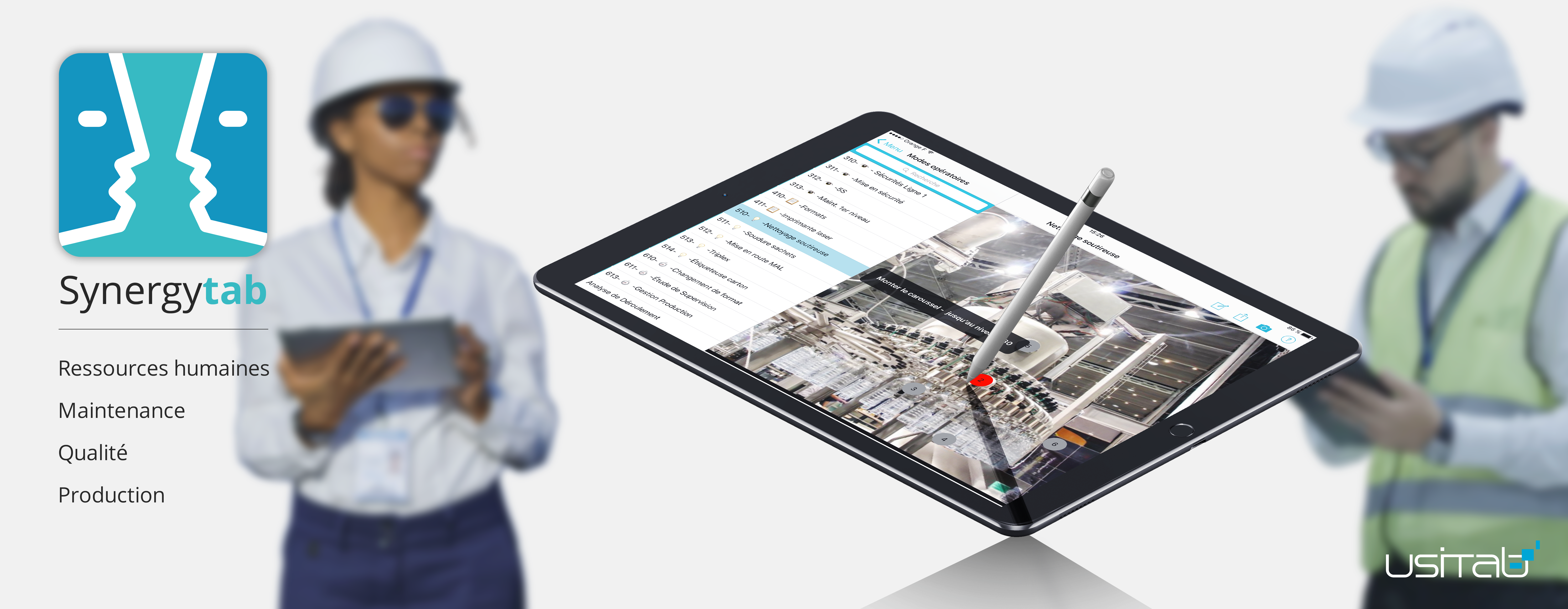 Gagnez du temps dans vos opérations avec l’application Synergytab